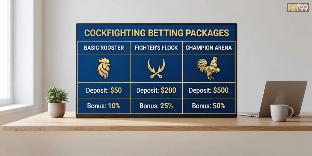 Bảng giá chi tiết các gói dịch vụ cá cược đá gà rr99 năm 2025