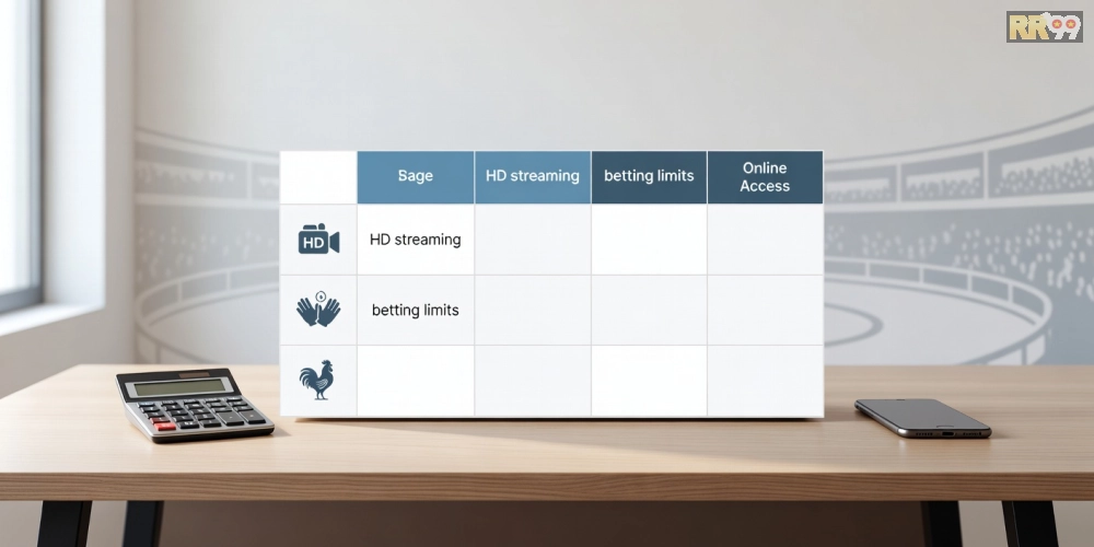 Bảng giá chi tiết các gói dịch vụ xem đá gà trực tuyến cập nhật năm 2025