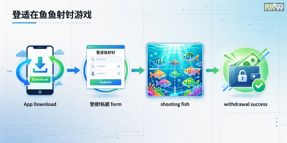 Hướng dẫn từng bước đăng ký và chơi bắn cá online rr99 từ tải app đến rút thưởng thành công