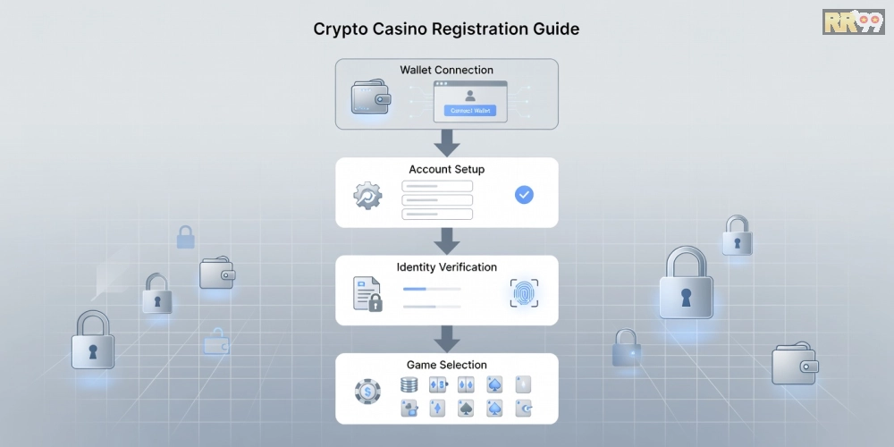 Hướng dẫn từng bước đăng ký tài khoản crypto casino rr99 an toàn