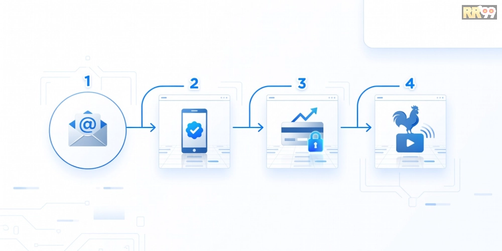 Hướng dẫn từng bước đăng ký và sử dụng xem đá gà trực tiếp casino rr99 an toàn nhanh chóng