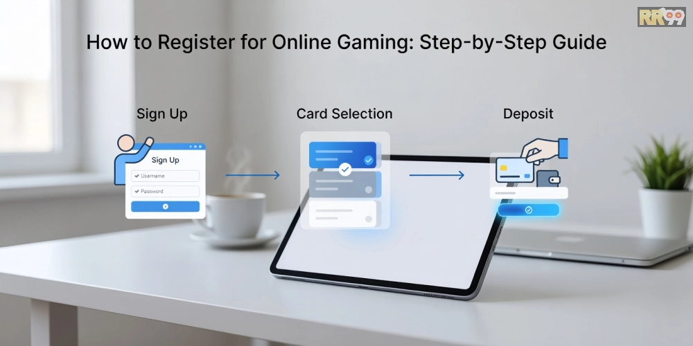 Hướng dẫn từng bước đăng ký và chơi game bài online rr99 dễ dàng