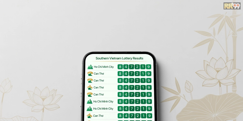 Khám phá giao diện chính của nền tảng xổ số miền Nam rr99